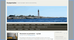 Desktop Screenshot of gryt.se